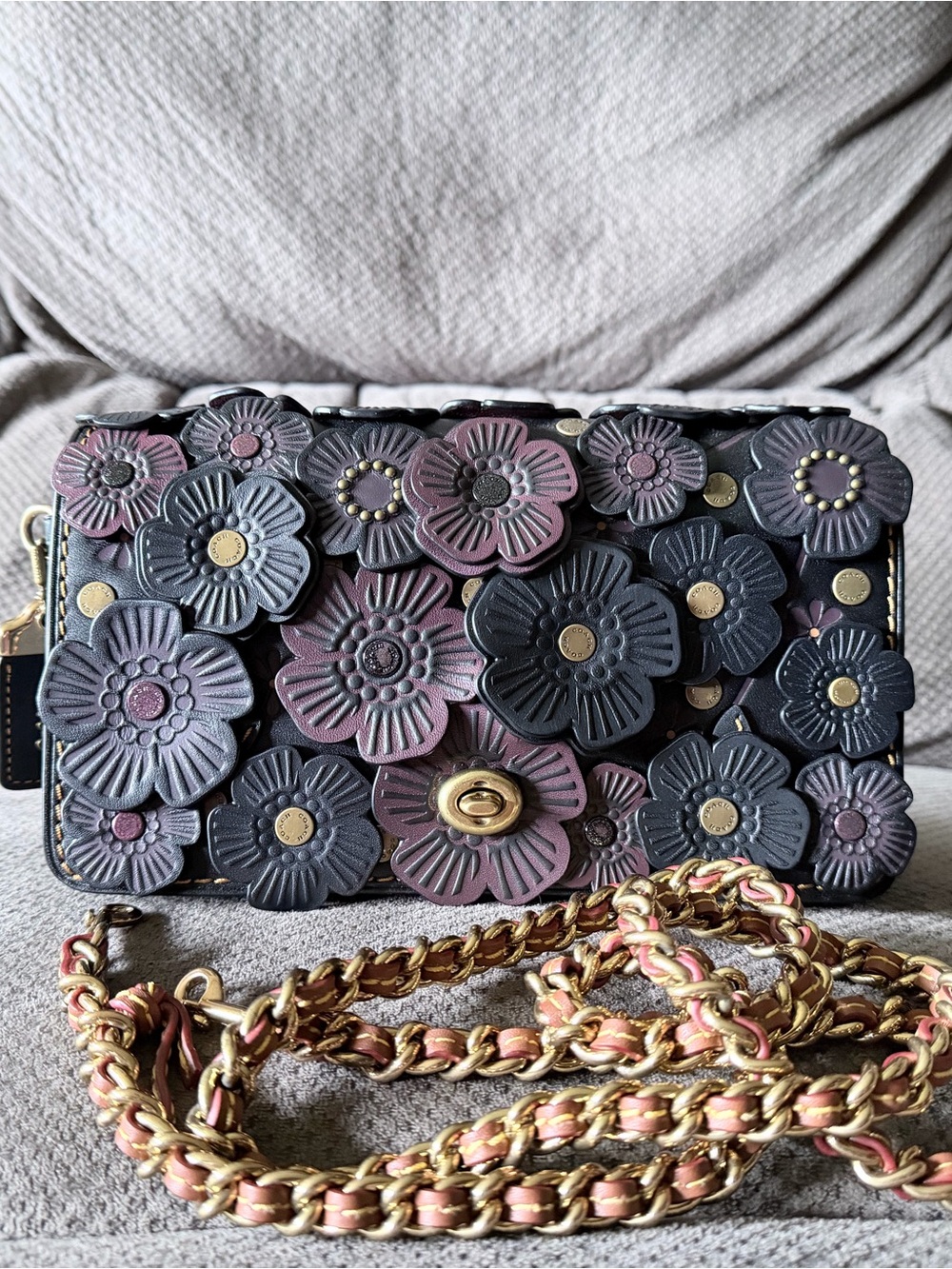 Coach 1941 Dinky Tea Rose Crossbody Bag (Style 20215)